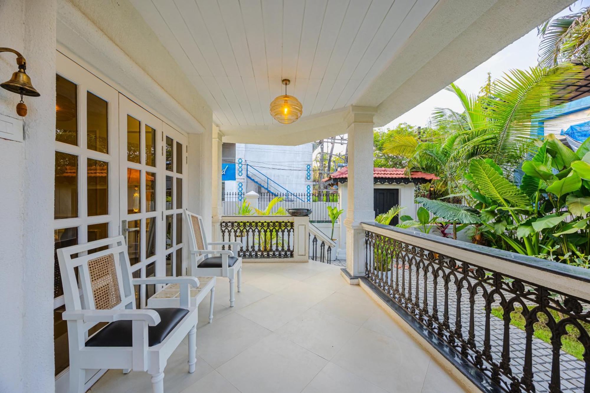 Elivaas 4 Bhk Villa Near Beach With Private Pool & Bar - Casa Boa Vida Candolim Exteriér fotografie