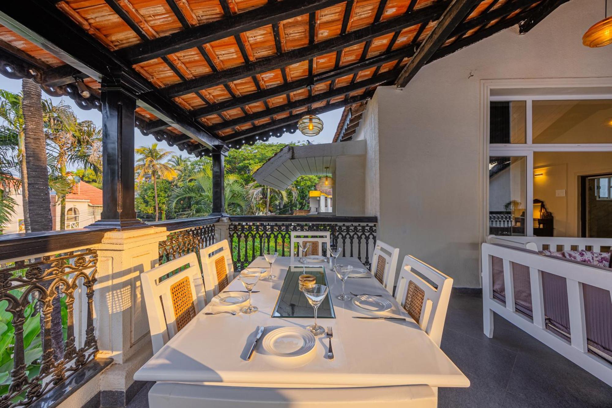 Elivaas 4 Bhk Villa Near Beach With Private Pool & Bar - Casa Boa Vida Candolim Exteriér fotografie