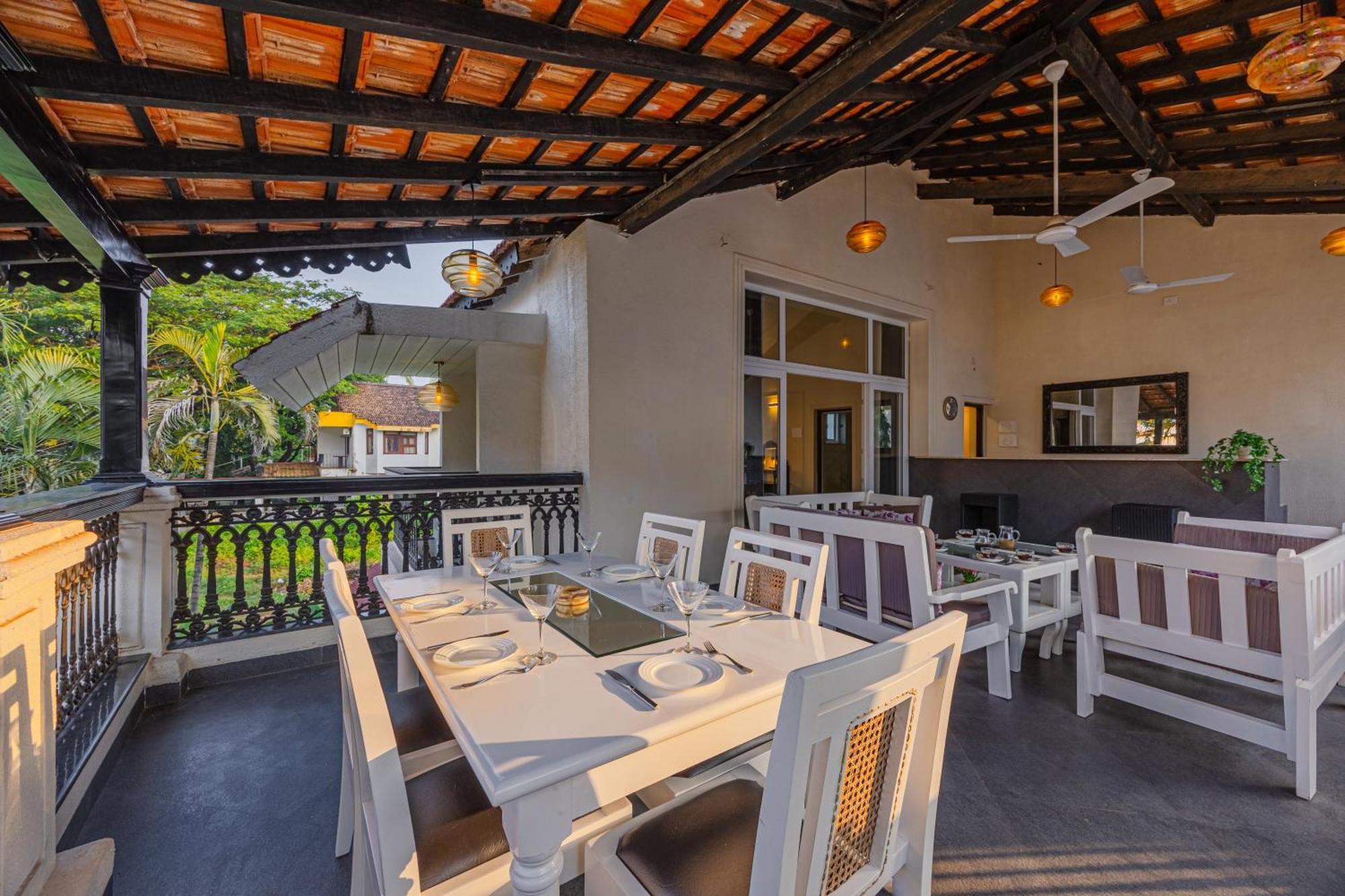 Elivaas 4 Bhk Villa Near Beach With Private Pool & Bar - Casa Boa Vida Candolim Exteriér fotografie