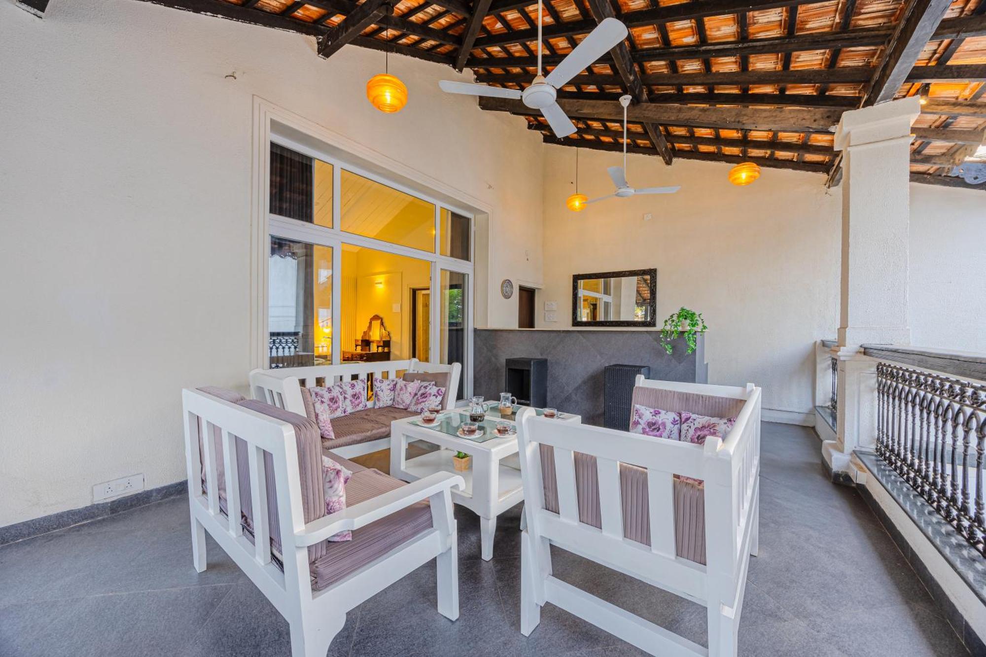 Elivaas 4 Bhk Villa Near Beach With Private Pool & Bar - Casa Boa Vida Candolim Exteriér fotografie