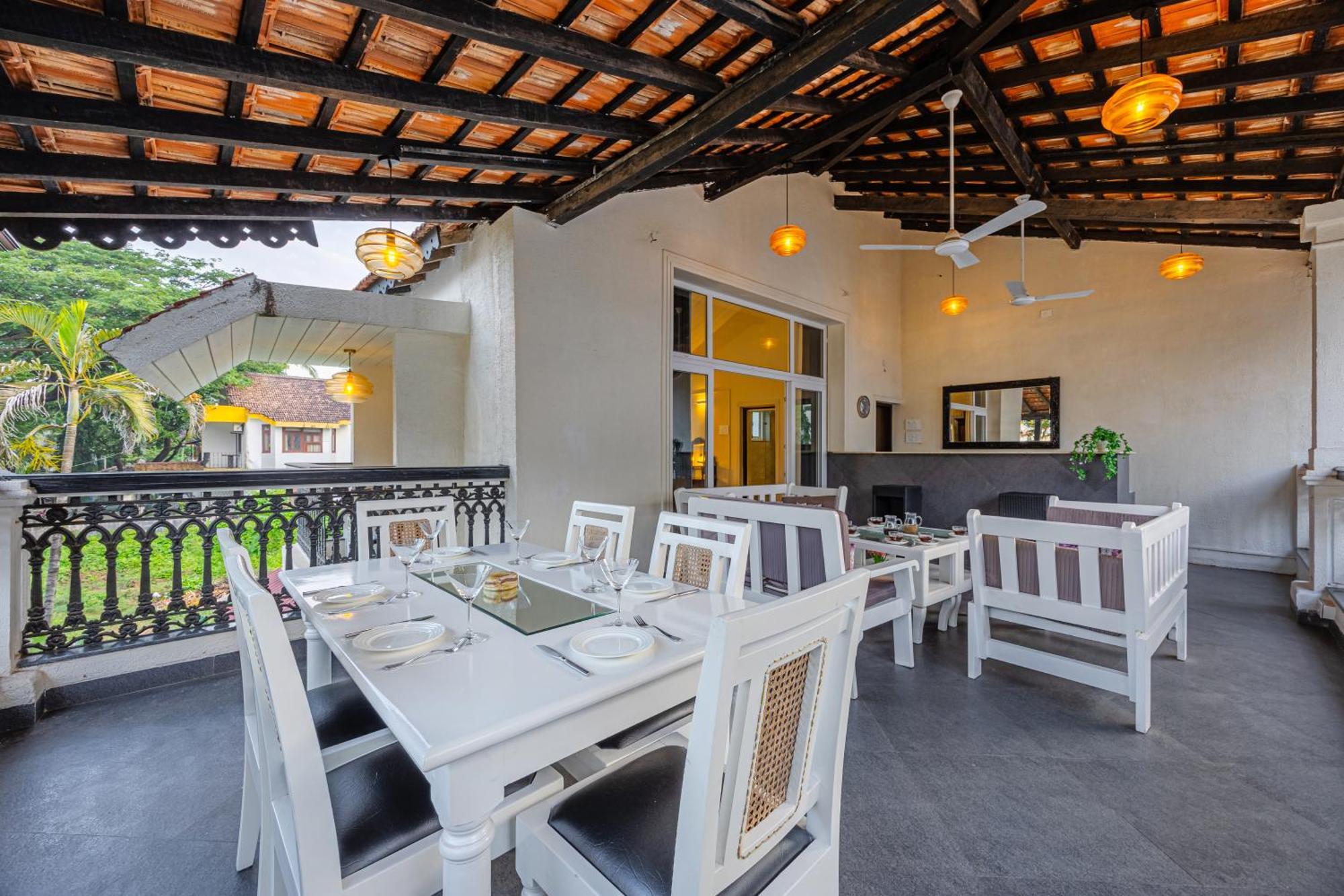 Elivaas 4 Bhk Villa Near Beach With Private Pool & Bar - Casa Boa Vida Candolim Exteriér fotografie