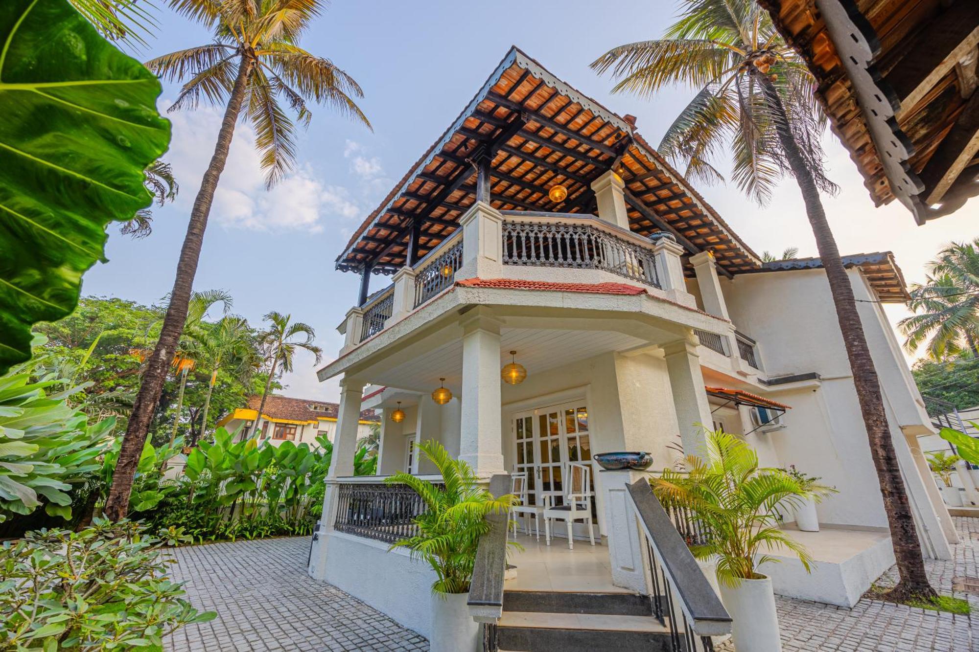 Elivaas 4 Bhk Villa Near Beach With Private Pool & Bar - Casa Boa Vida Candolim Exteriér fotografie